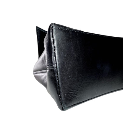 Balenciaga Black Downtown Chain Shoulder Bag