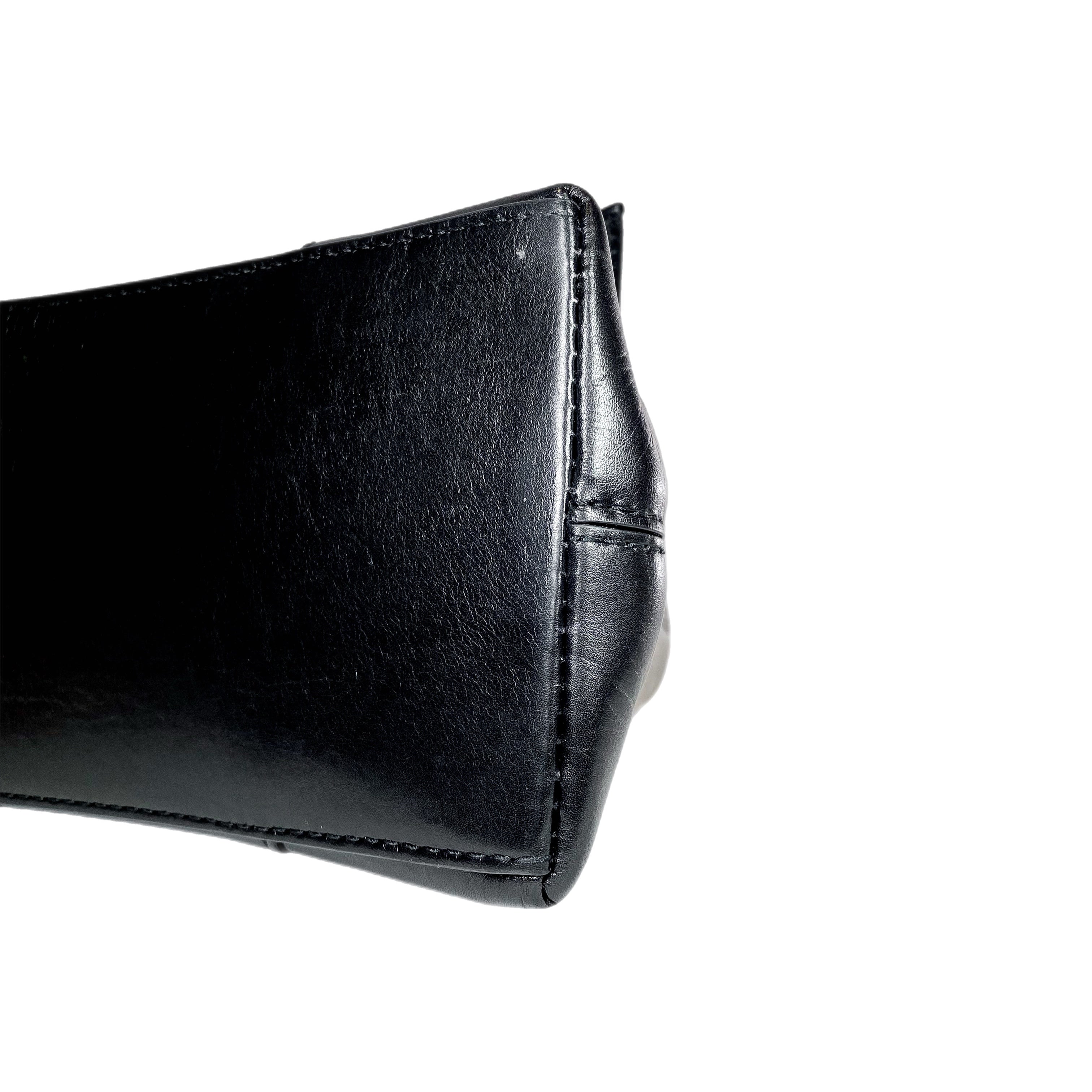 Balenciaga Black Downtown Chain Shoulder Bag | Consign of the Times ™