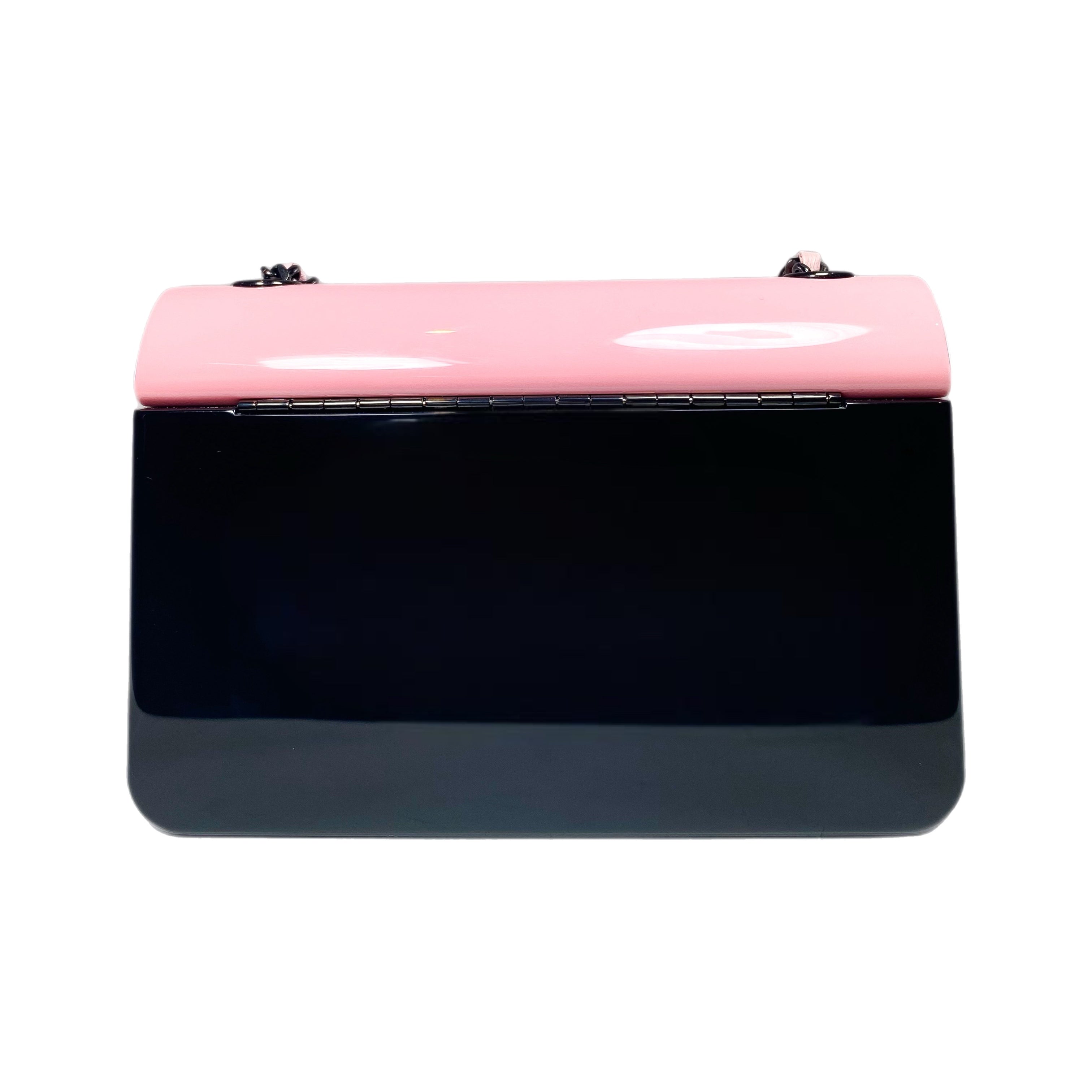 Chanel Pink Black Mini Evening Plexi Bag – Consign of the Times ™