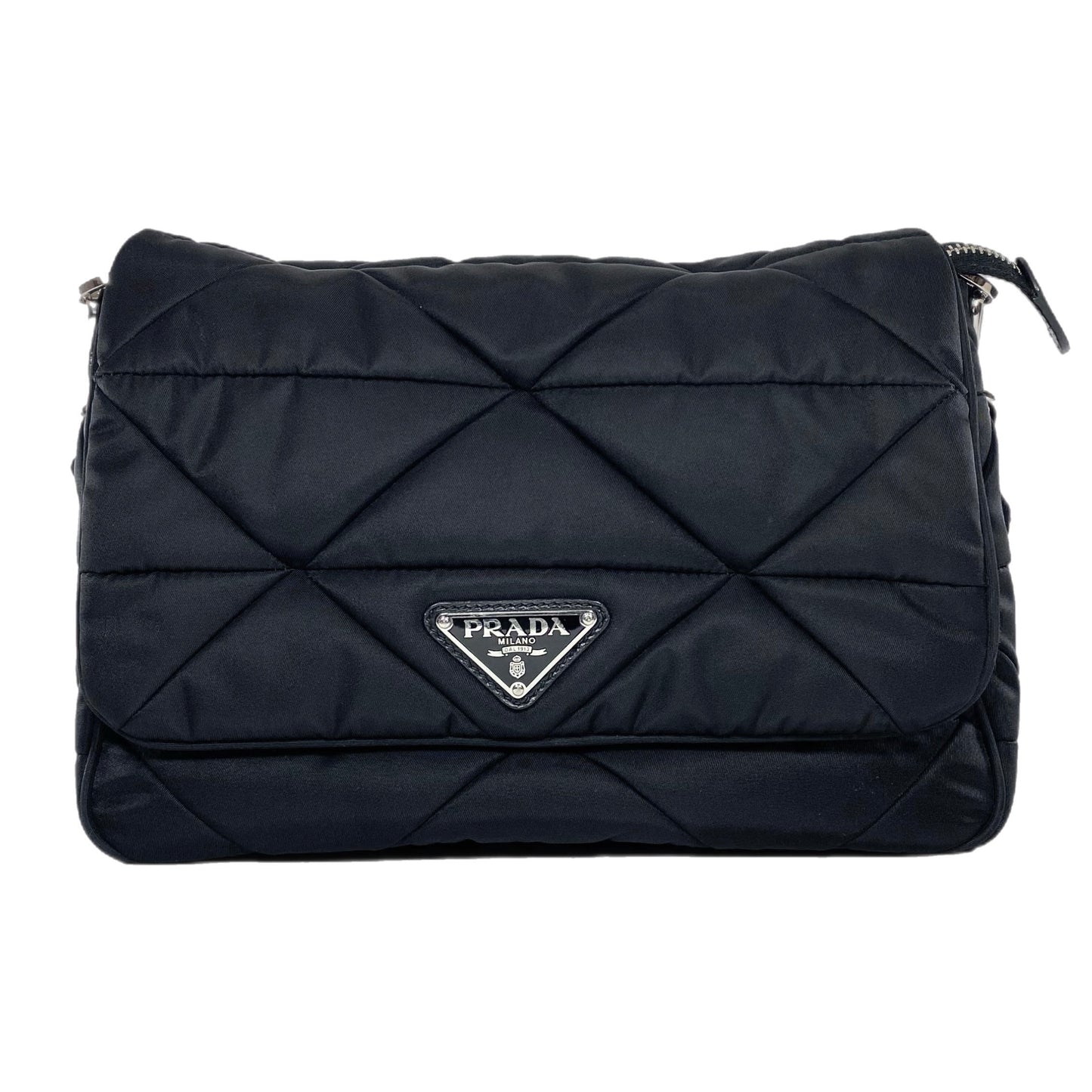 Prada Black Re-Nylon Shoulder Bag