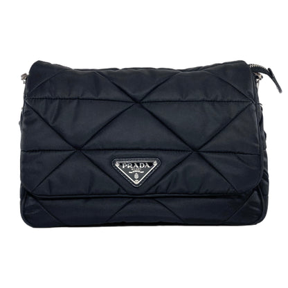 Prada Black Re-Nylon Shoulder Bag