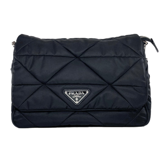 Prada Black Re-Nylon Shoulder Bag