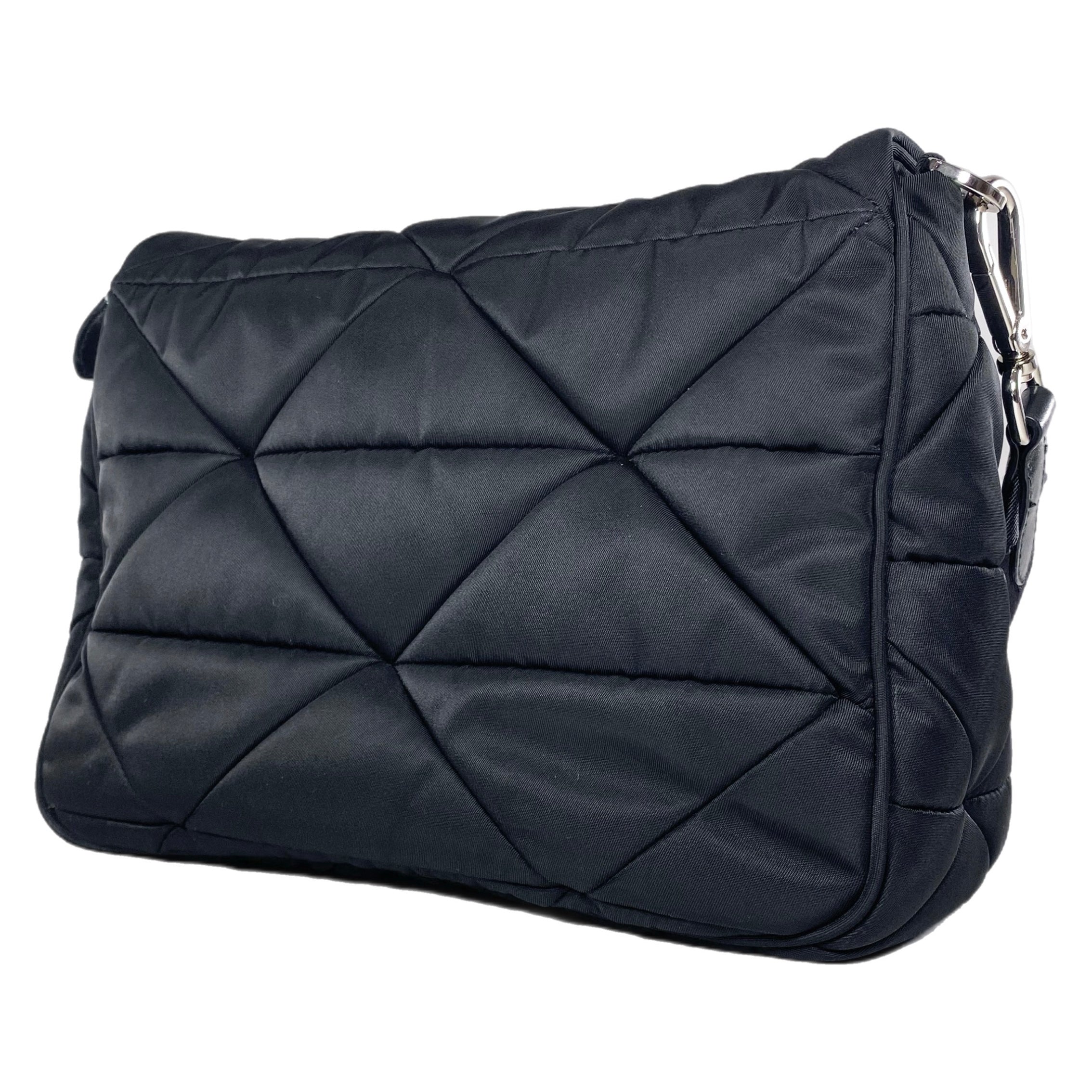 Prada Black Re-Nylon Shoulder Bag