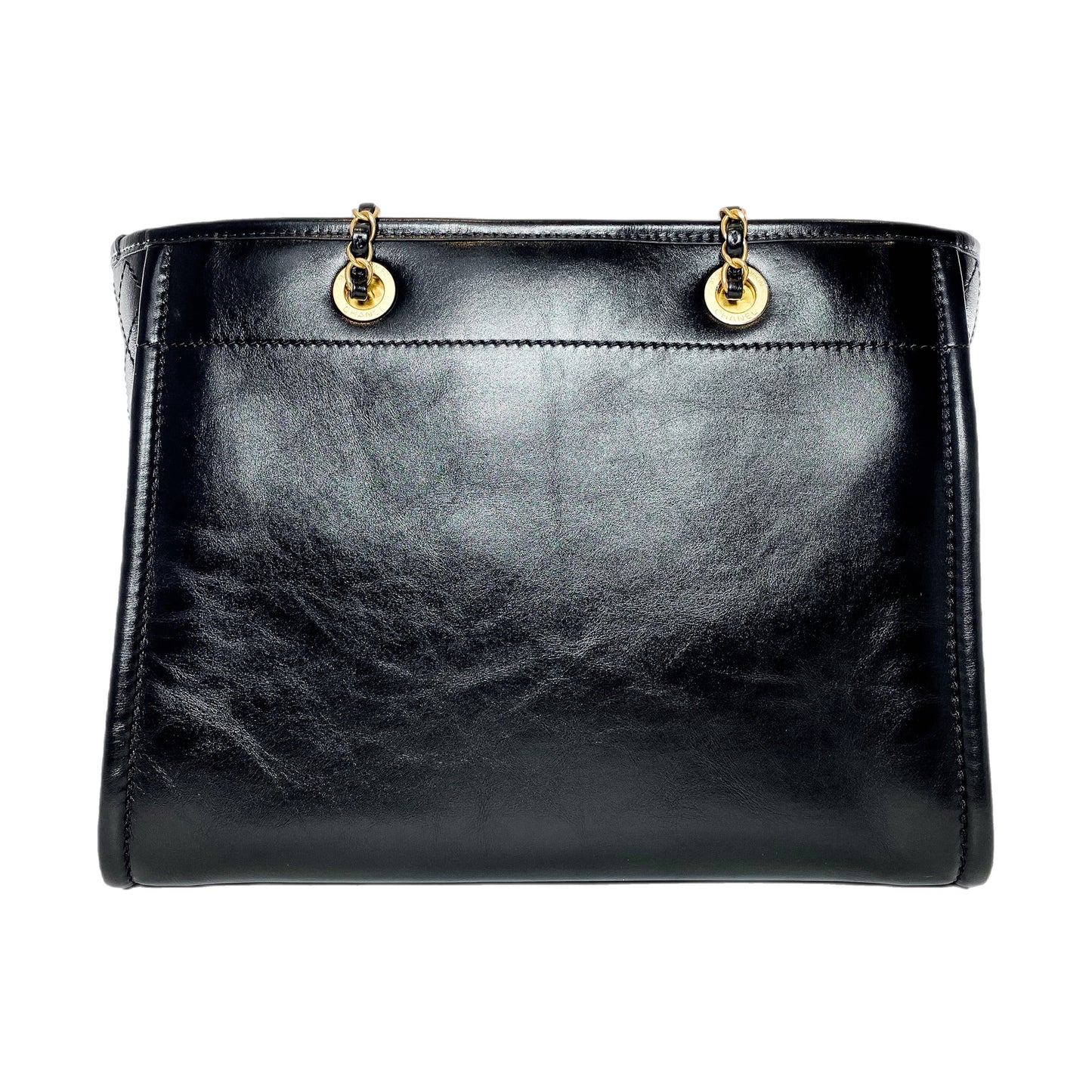 Chanel Black Charms Medium Deauville