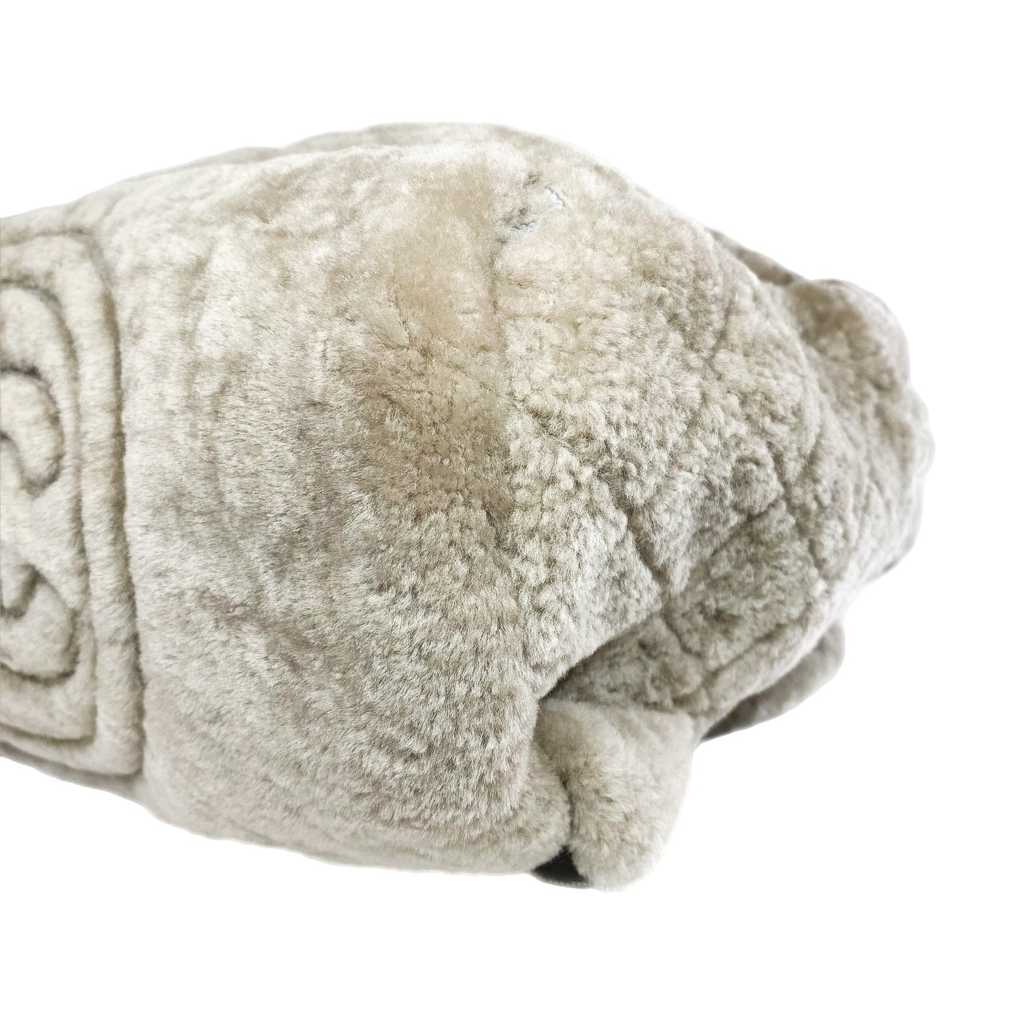 Chanel Gray Shearling Doudoune Backpack