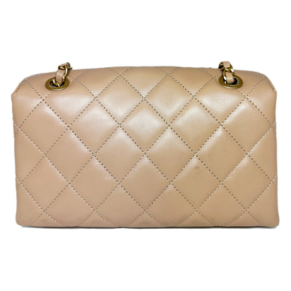 Chanel Beige Enchained Flap Bag