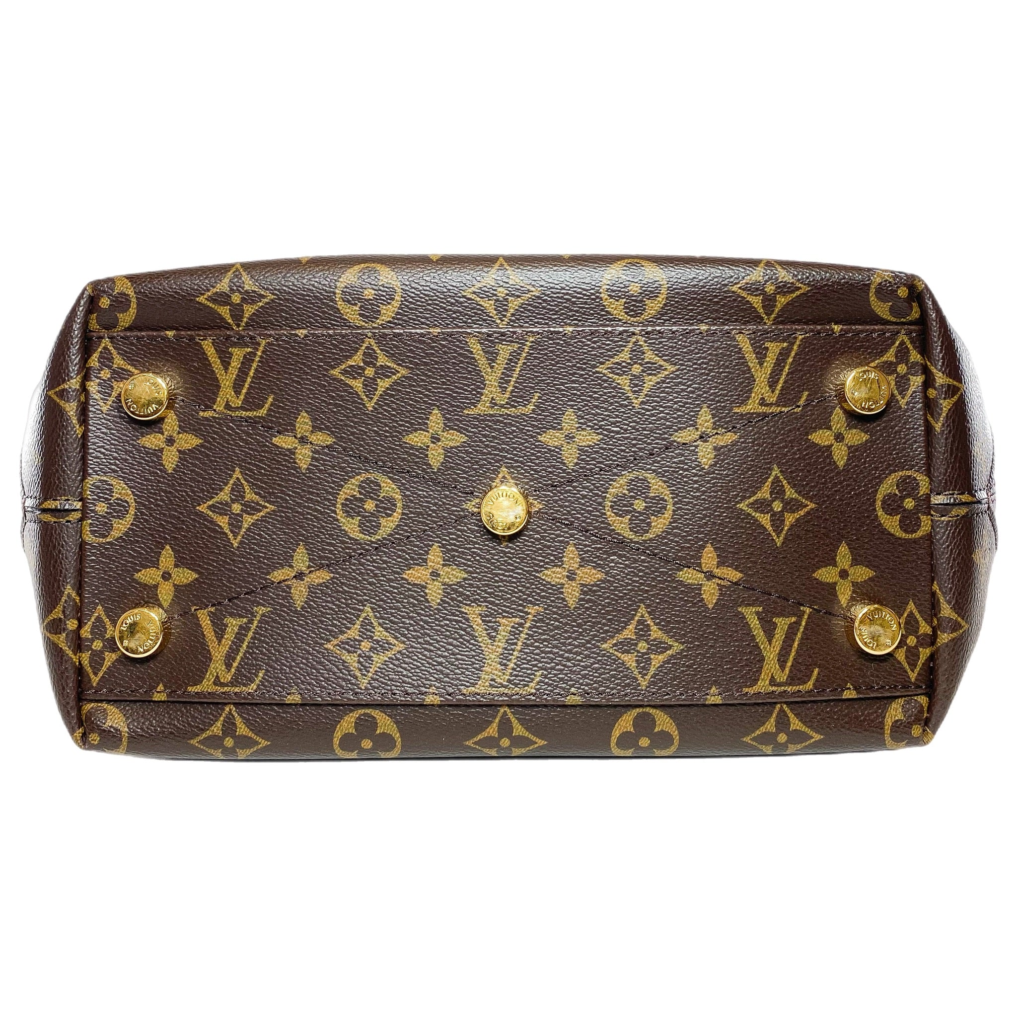 Louis Vuitton Bordeaux Ostrich Lizard Majestueux Tote MM