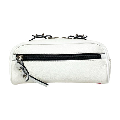 Christian Louboutin White Leather Waist Bag