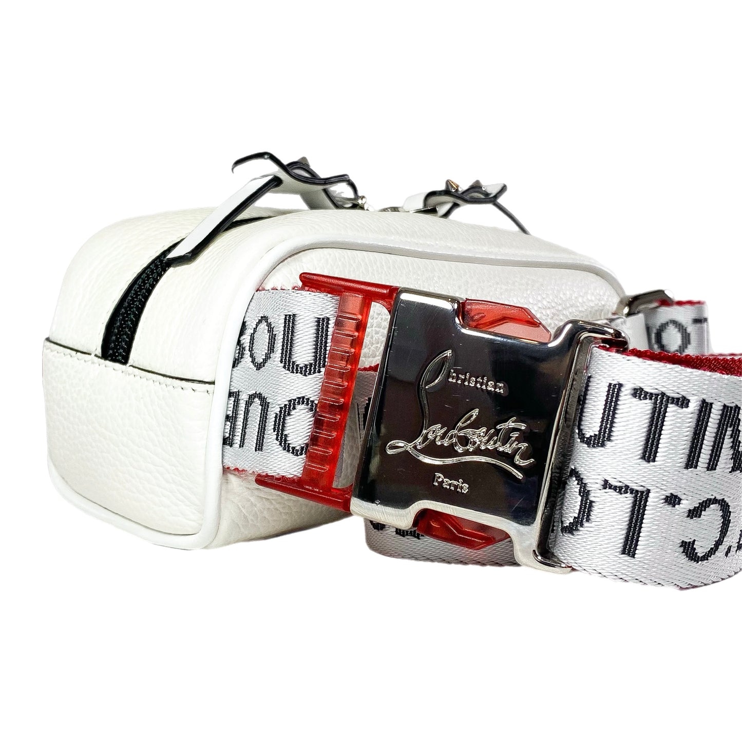 Christian Louboutin White Leather Waist Bag