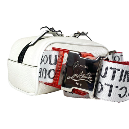 Christian Louboutin White Leather Waist Bag