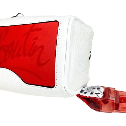 Christian Louboutin White Leather Waist Bag