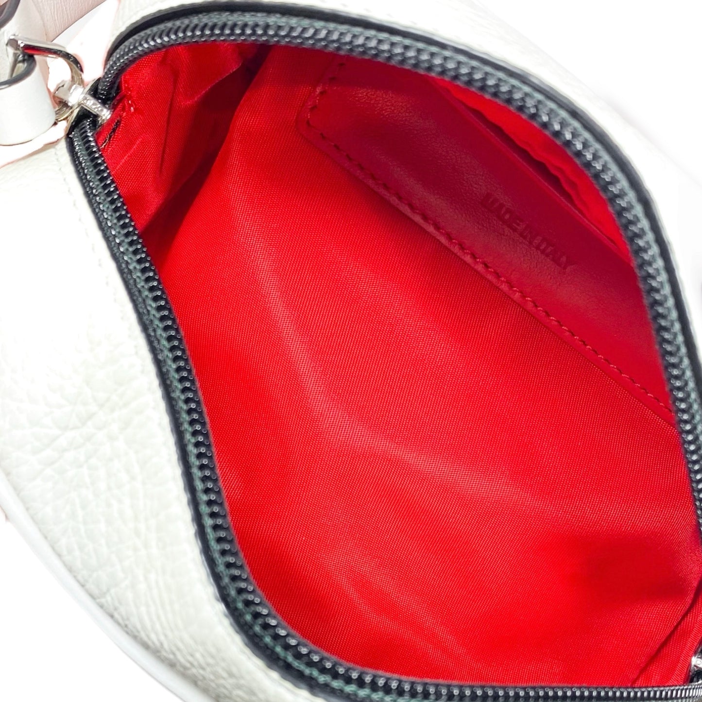 Christian Louboutin White Leather Waist Bag