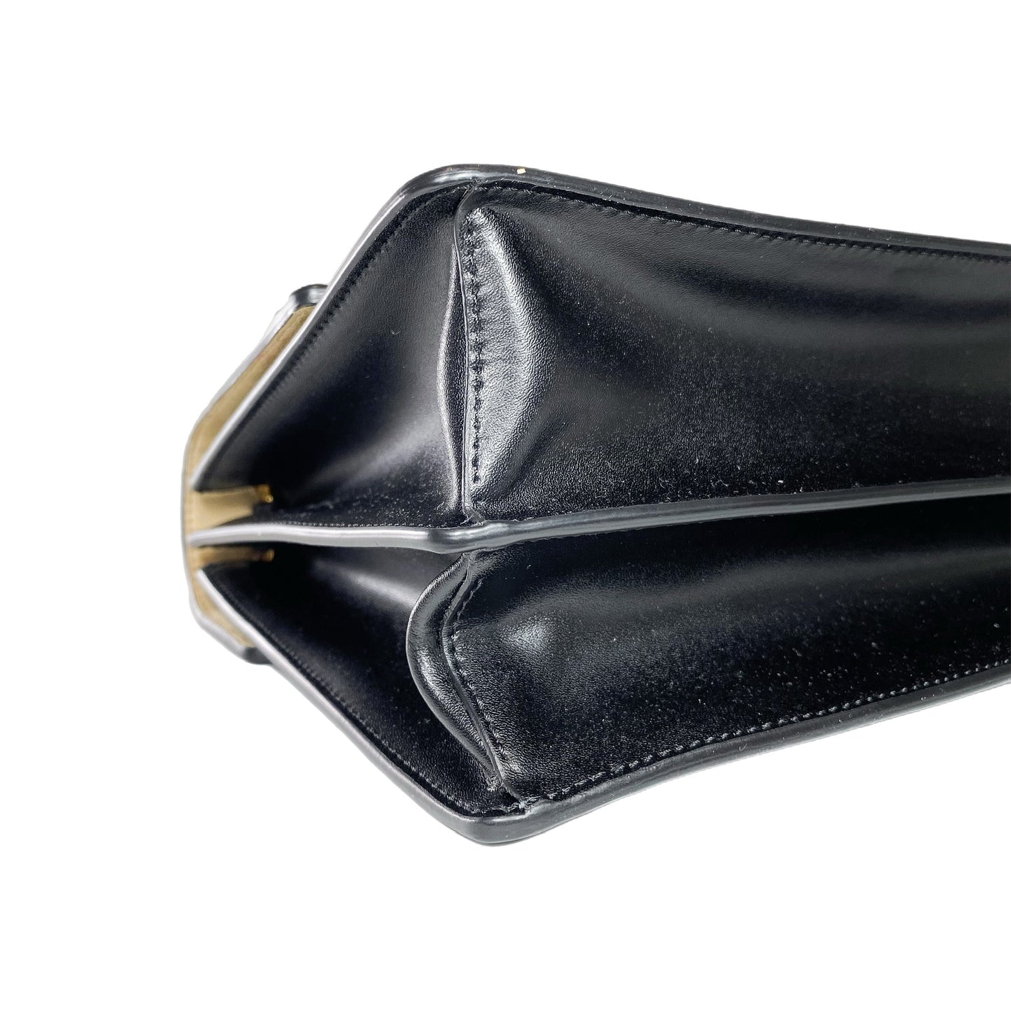 Fendi Vitello Liberty Bi-Color FF 1974 Embossed Kan I Shoulder Bag