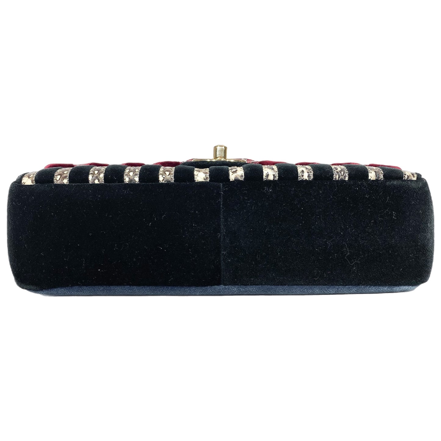 Chanel Velvet Python Limited Edition Flap Bag