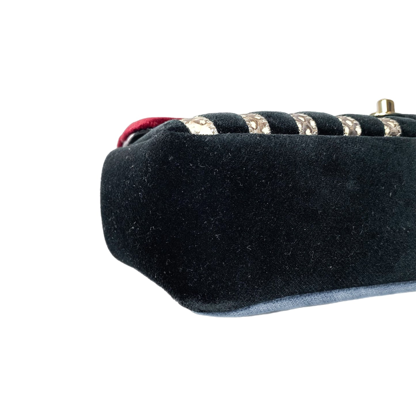 Chanel Velvet Python Limited Edition Flap Bag