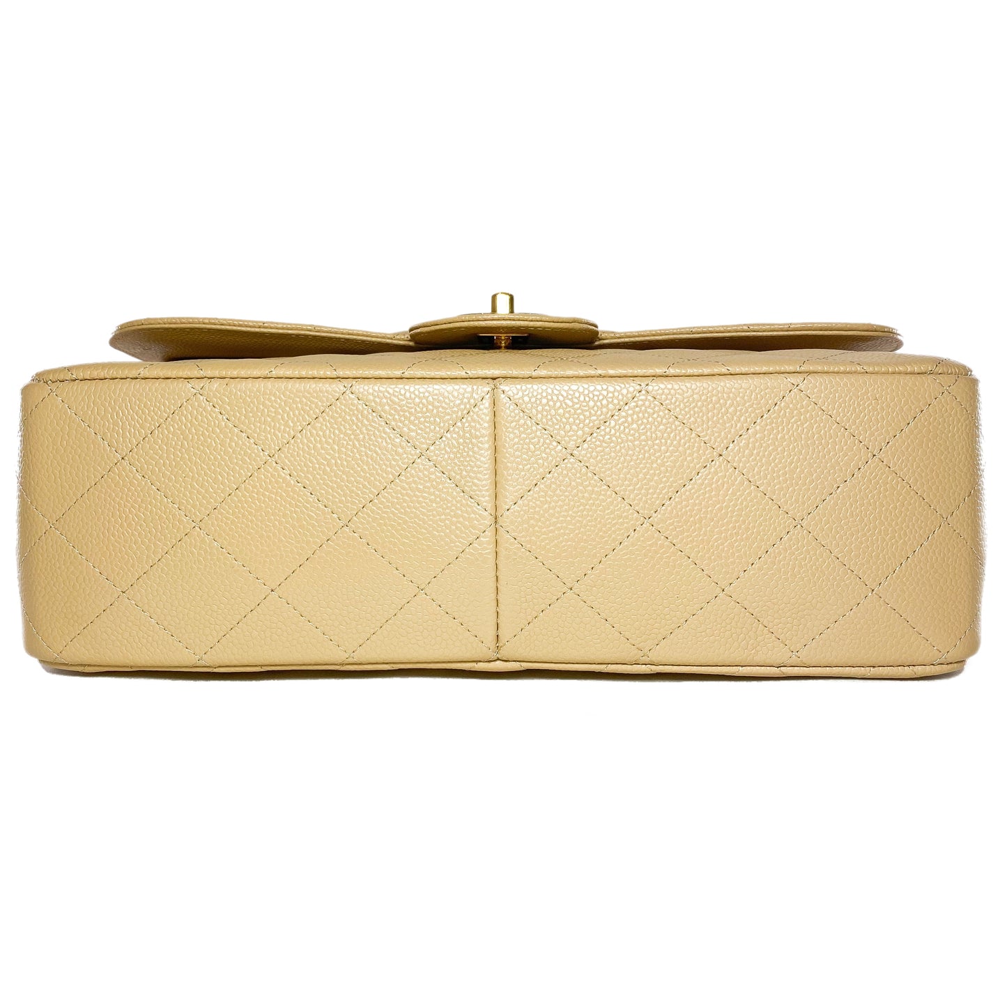 Chanel Beige Jumbo Double Flap Bag