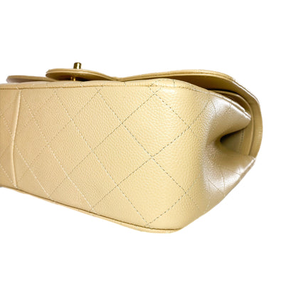 Chanel Beige Jumbo Double Flap Bag