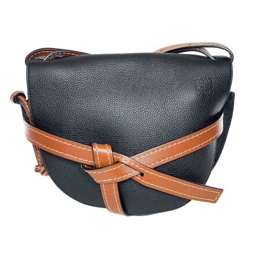 Loewe Black Warm Desert Gate Crossbody Bag