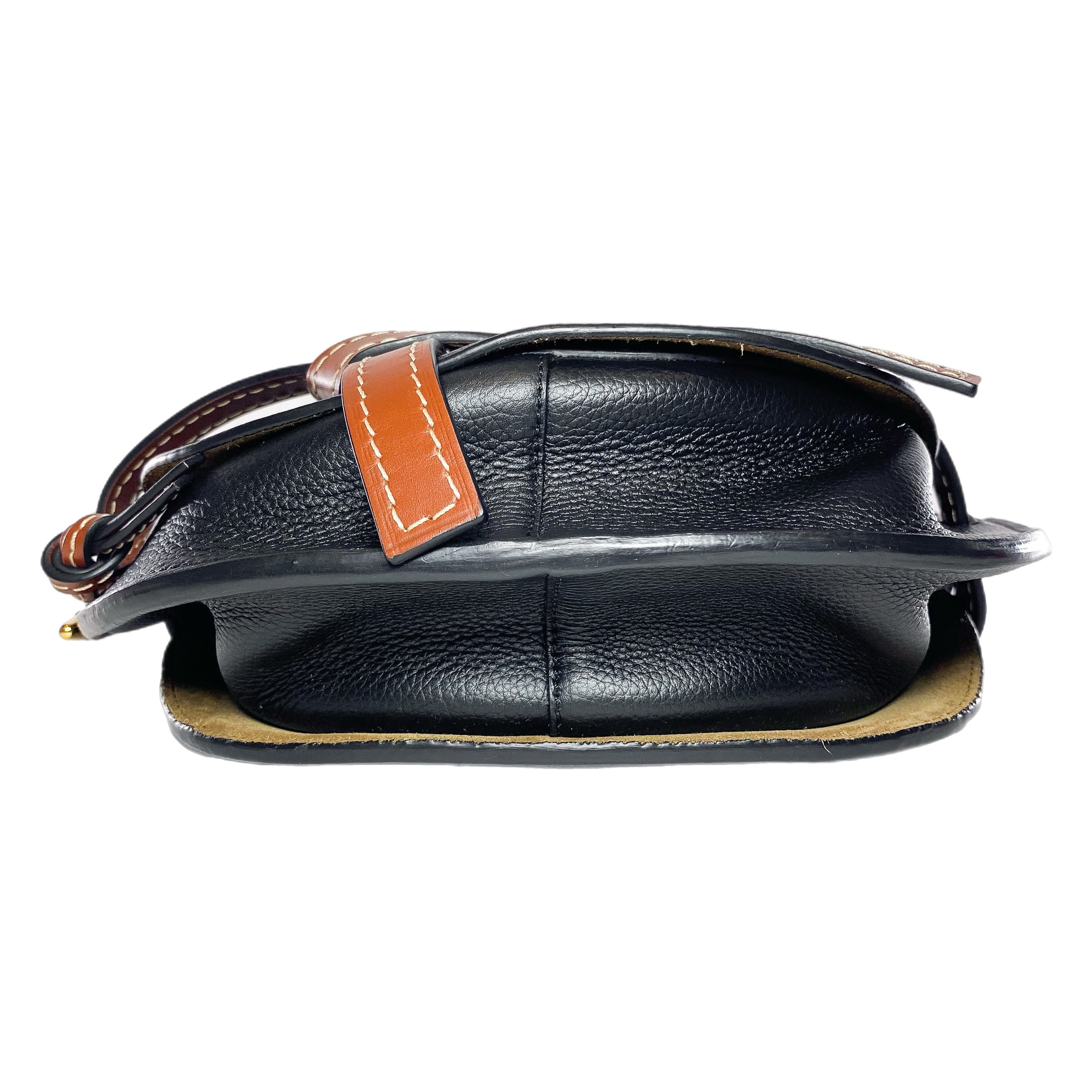 Loewe Black Warm Desert Gate Crossbody Bag