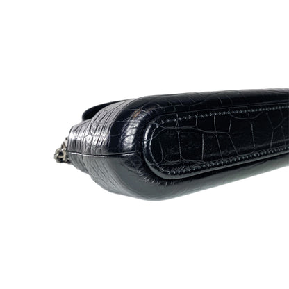 Chanel Black Gabrielle Embossed Mini Shoulder Bag