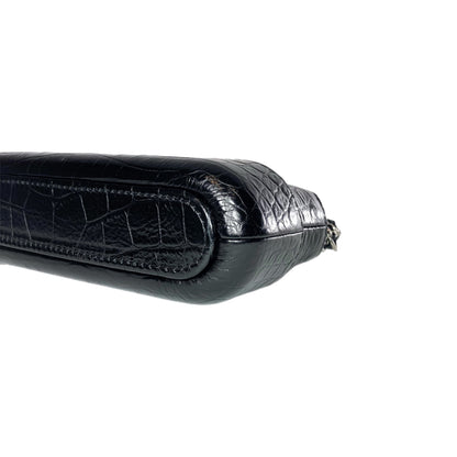 Chanel Black Gabrielle Embossed Mini Shoulder Bag
