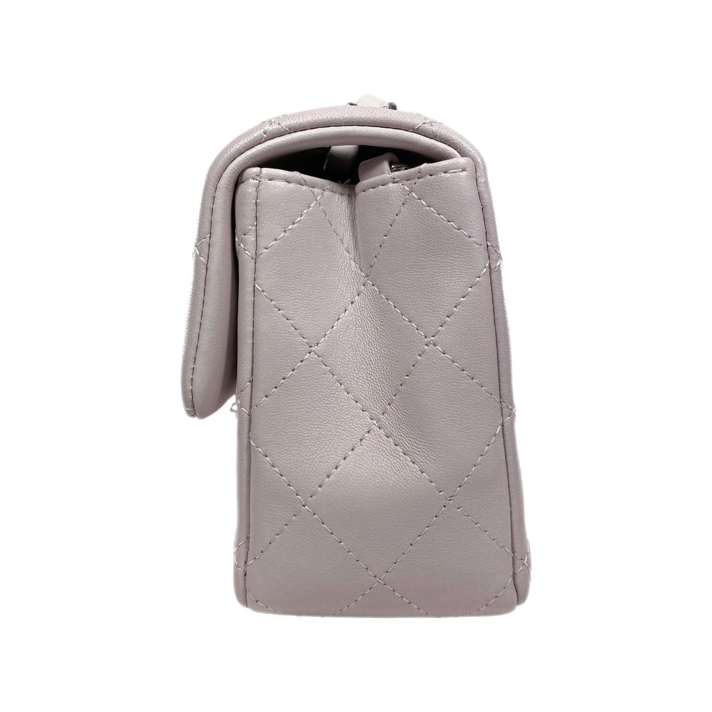 Chanel Pale Lavender Lambskin Mini Rectangle