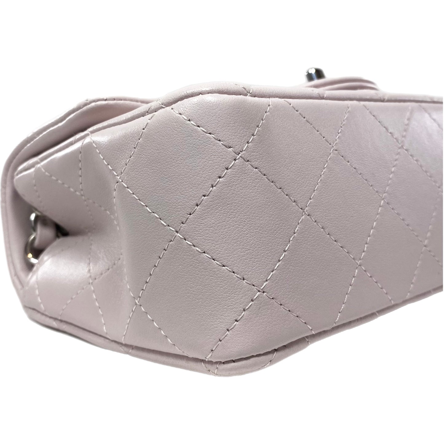 Chanel Pale Lavender Lambskin Mini Rectangle