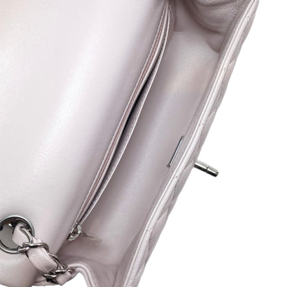 Chanel Pale Lavender Lambskin Mini Rectangle