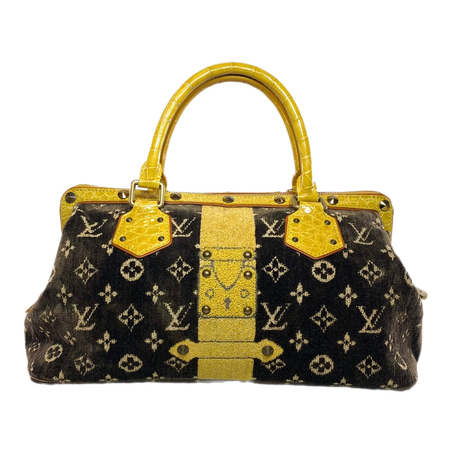 Louis Vuitton Monogram Crocodile Trompe L’oeil