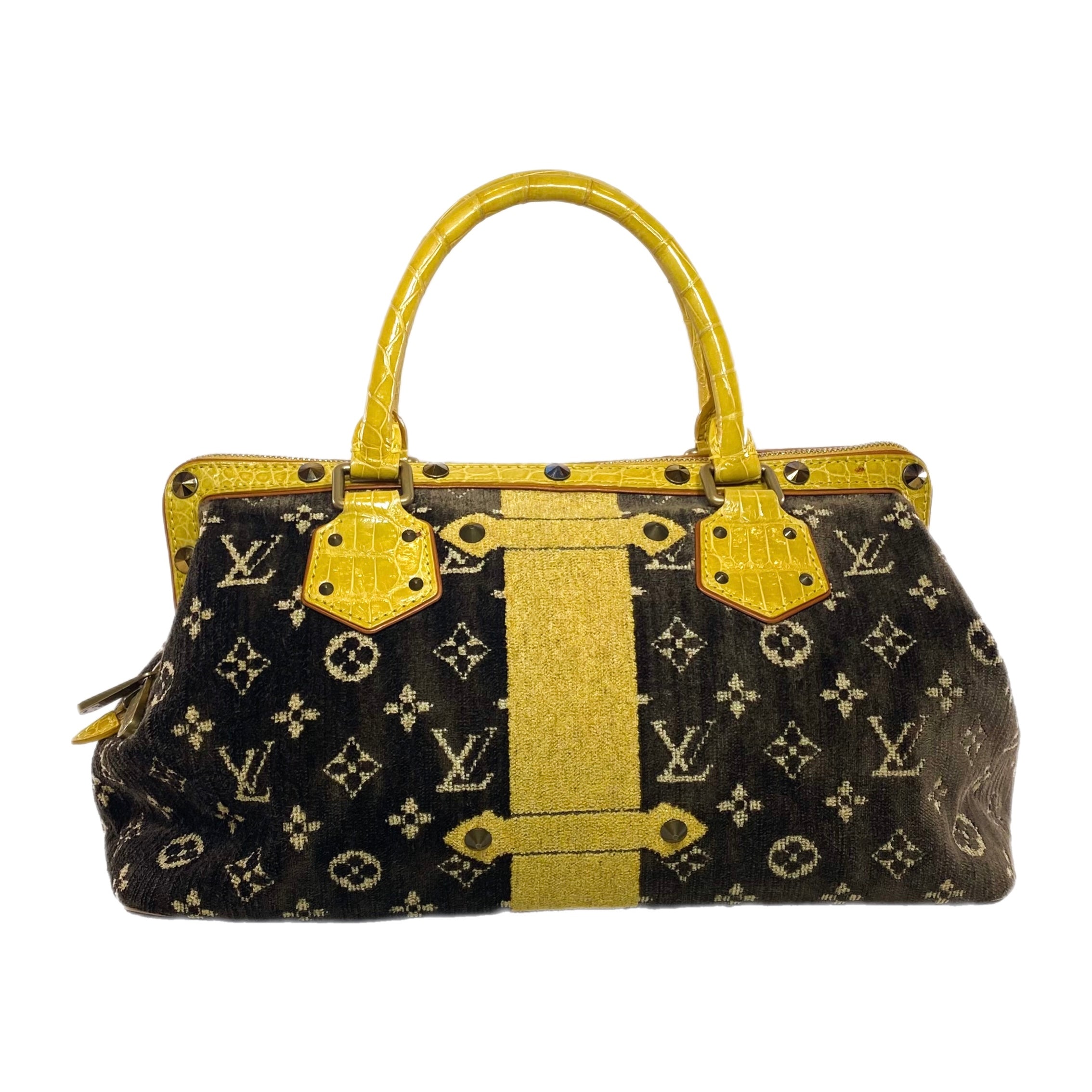 Louis Vuitton Cognac Matte Crocodile Volta Bag – The Closet