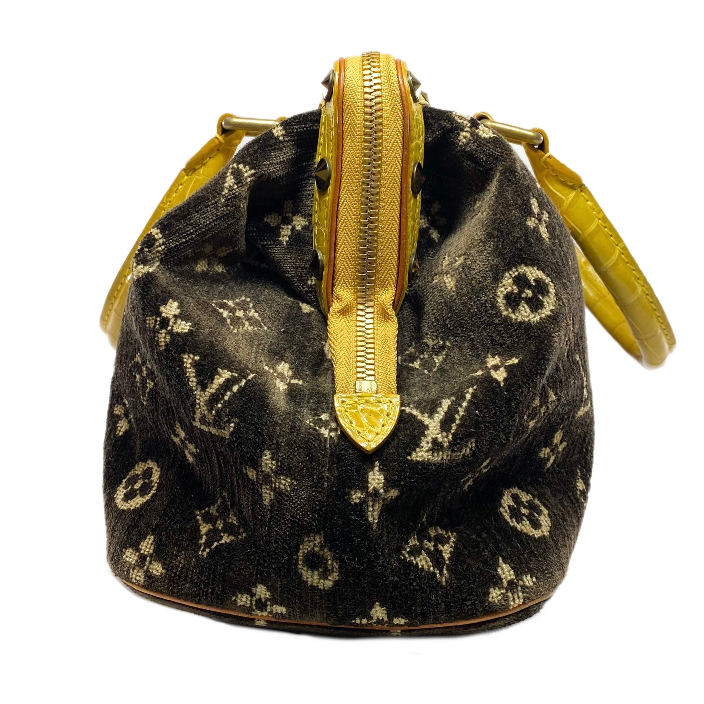 Louis Vuitton Monogram Crocodile Trompe L’oeil