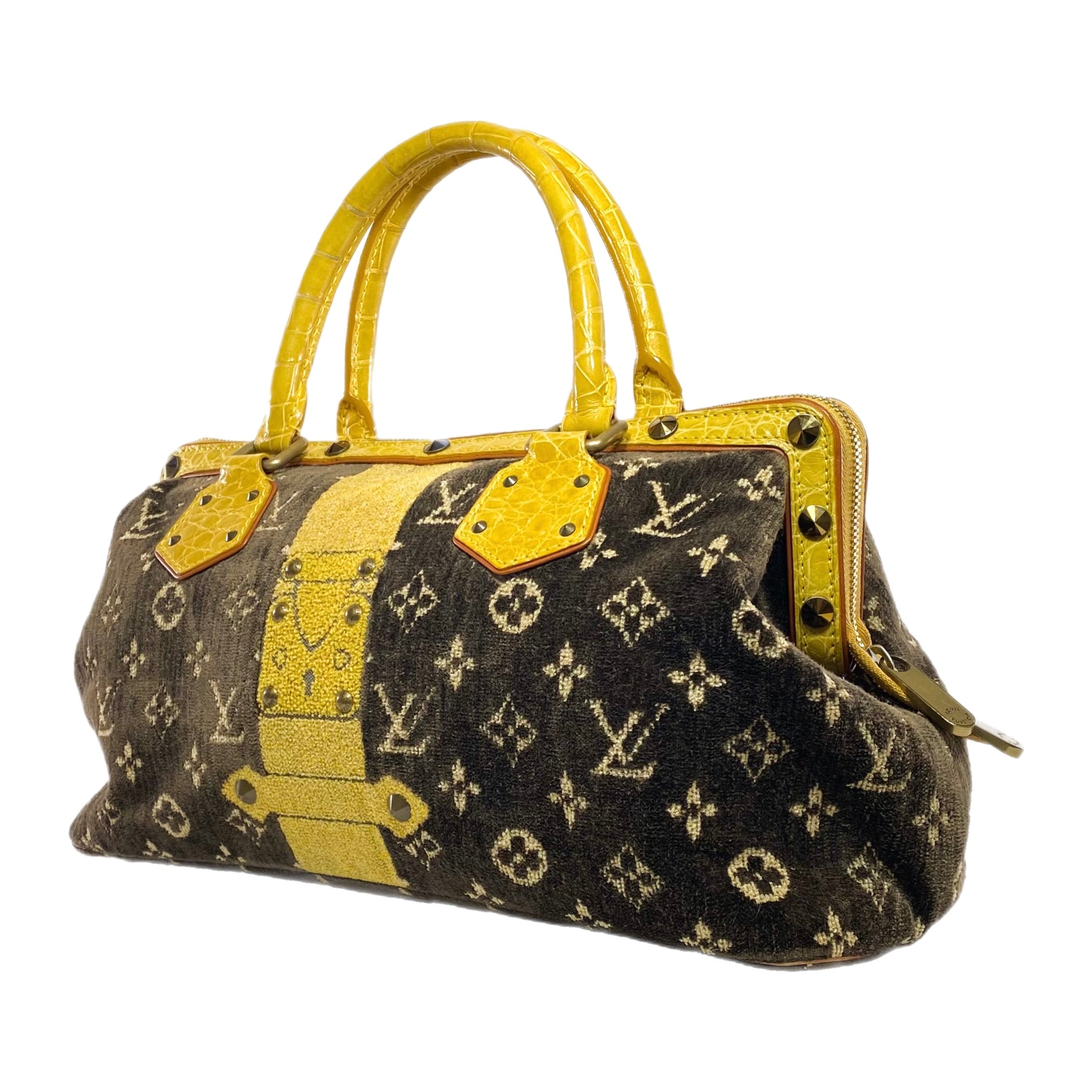 Louis Vuitton Monogram Crocodile Trompe L’oeil