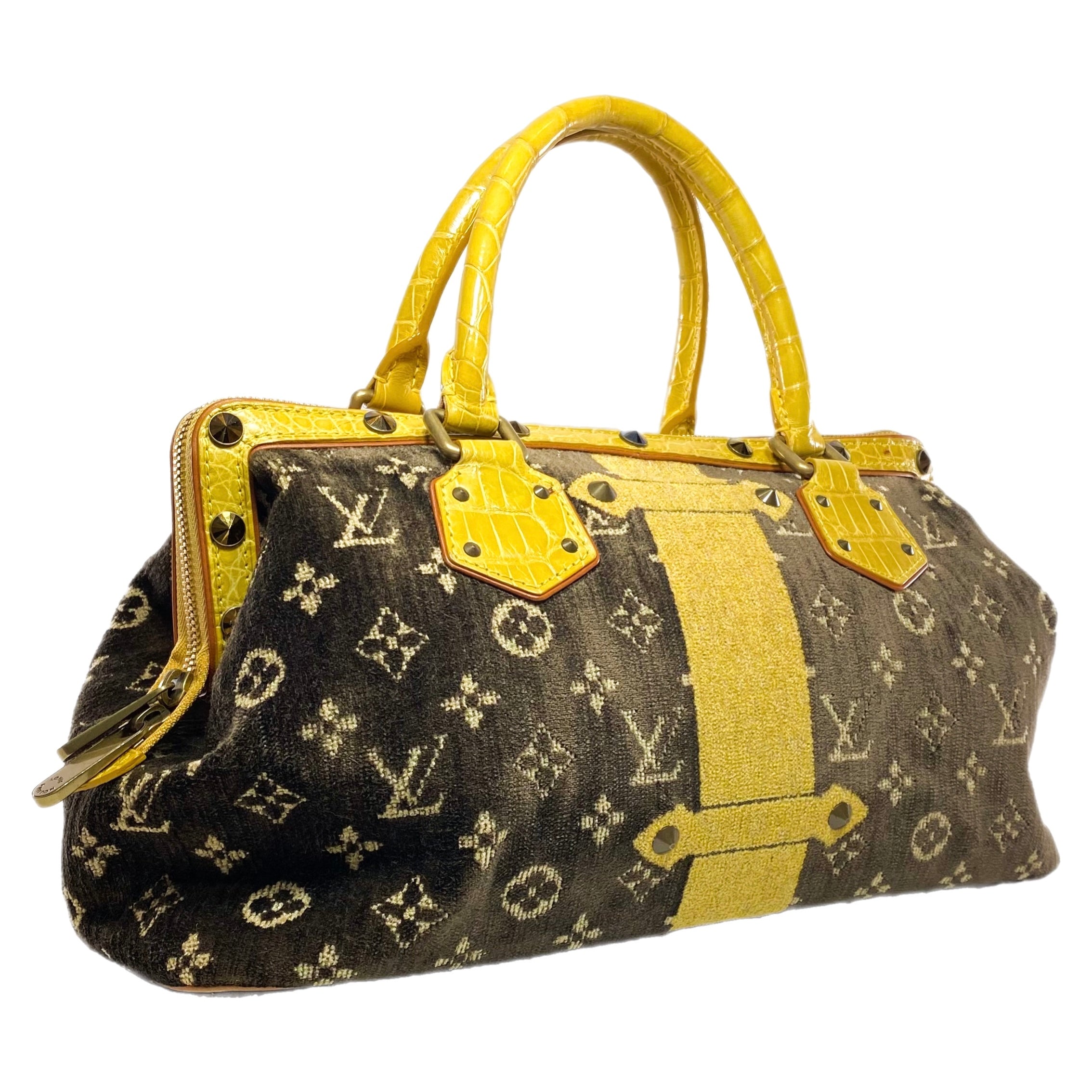 Louis Vuitton Monogram Crocodile Trompe L’oeil