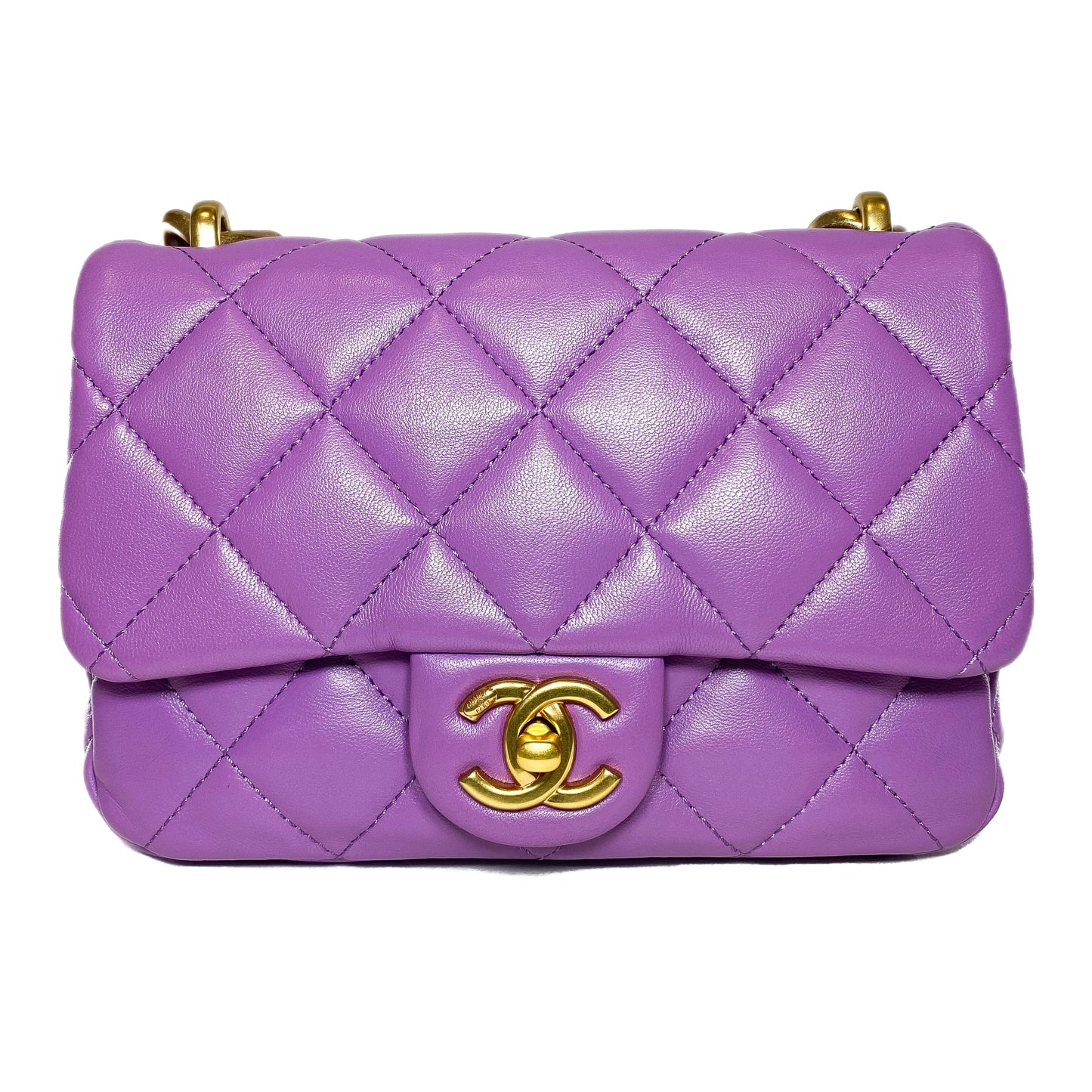 Chanel Lavender Funky Town Flap Bag