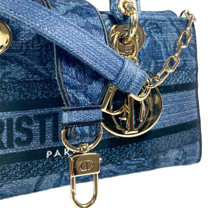 Dior Denim Blue Medium Lady D-Joy Bag