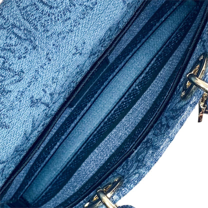Dior Denim Blue Medium Lady D-Joy Bag