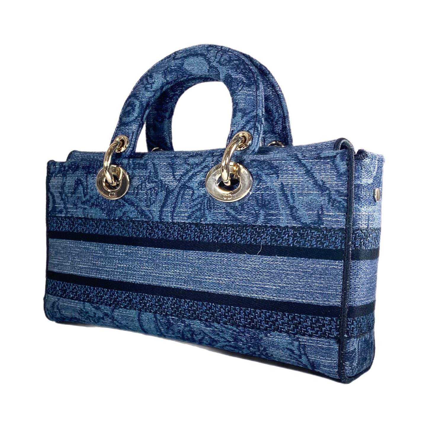 Dior Denim Blue Medium Lady D-Joy Bag