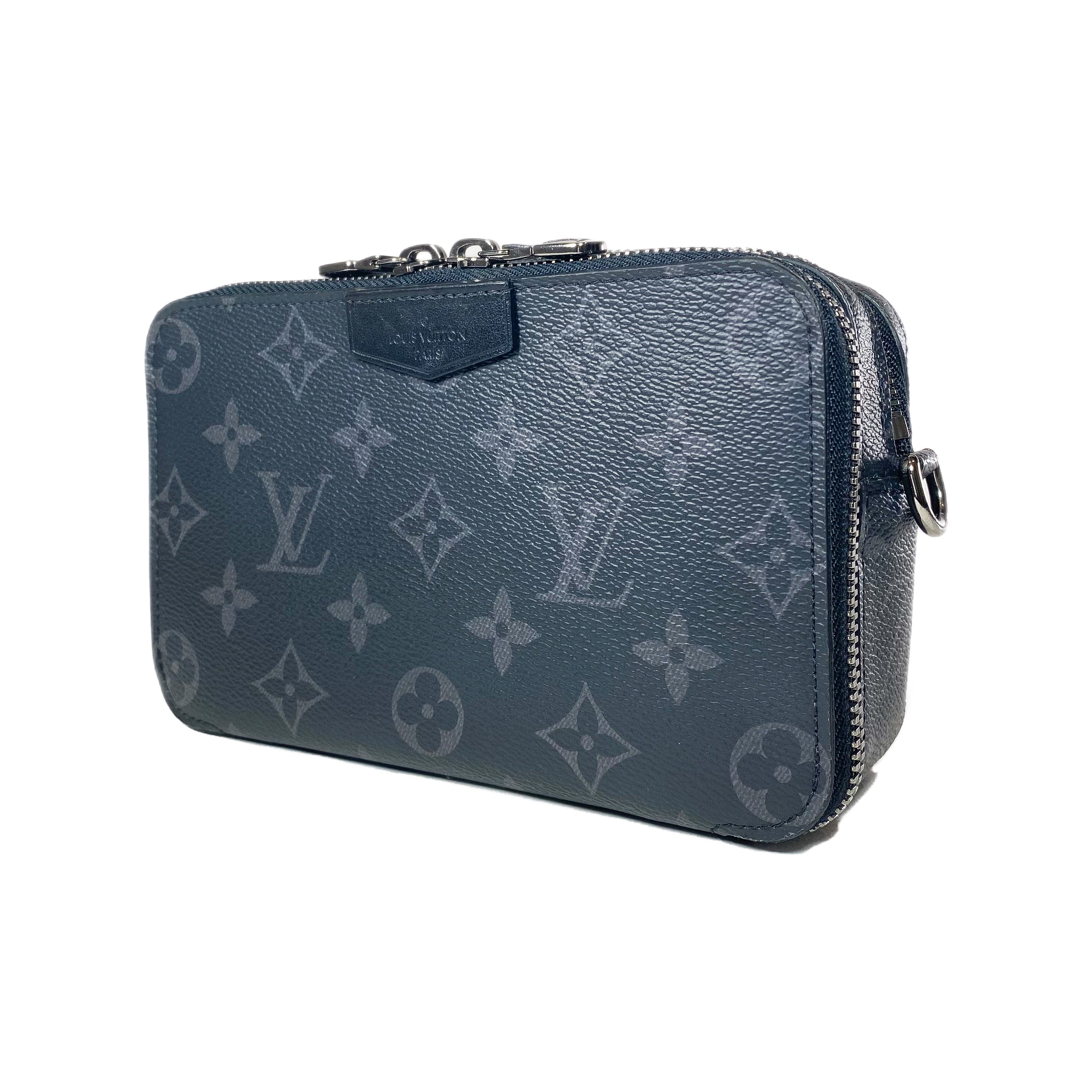 Louis Vuitton Monogram Eclipse Alpha Wearable Wallet