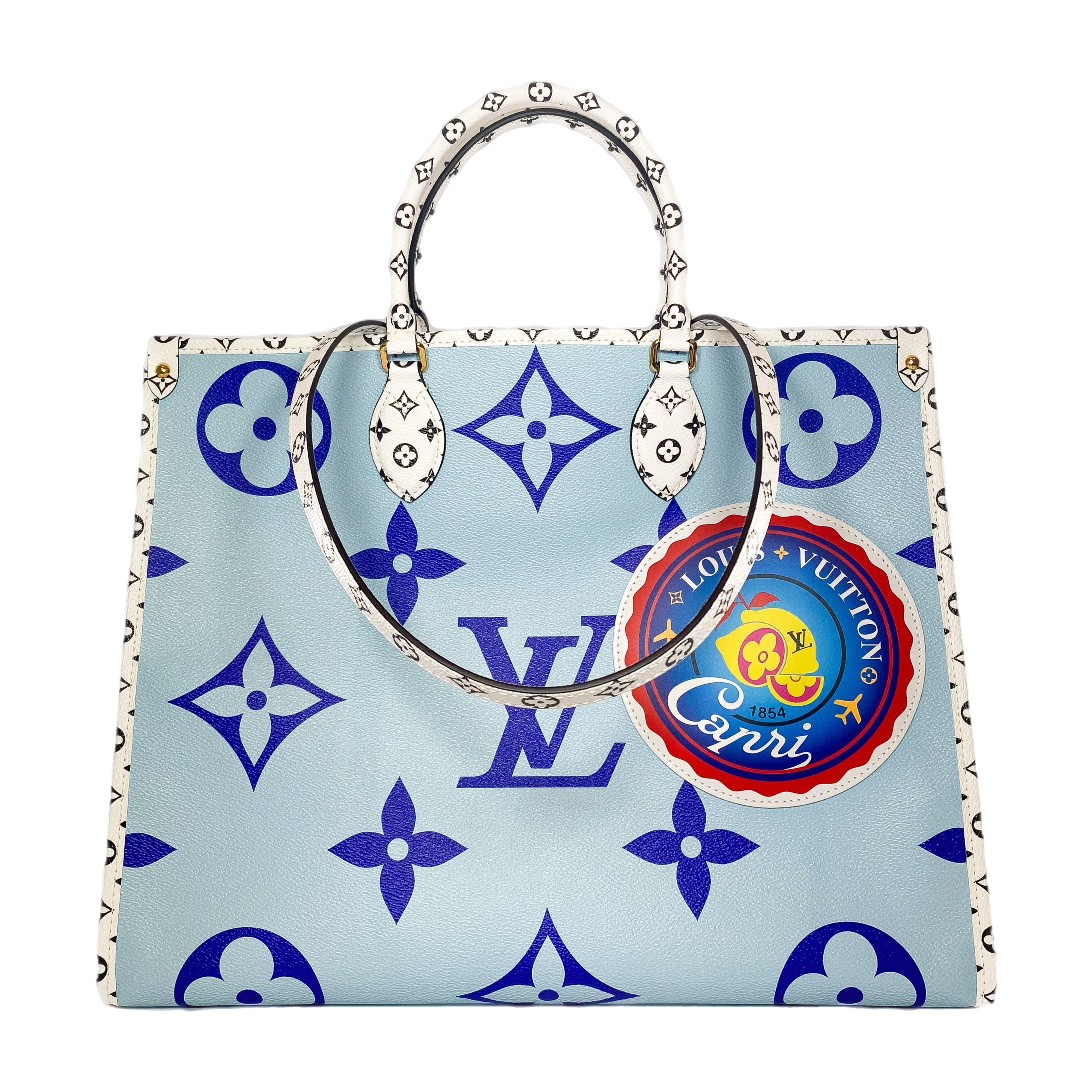 【限定価格】Louis Vuitton OnTheGo Louis Vuitton OnTheGo Tote Limited Edition Fall in Love