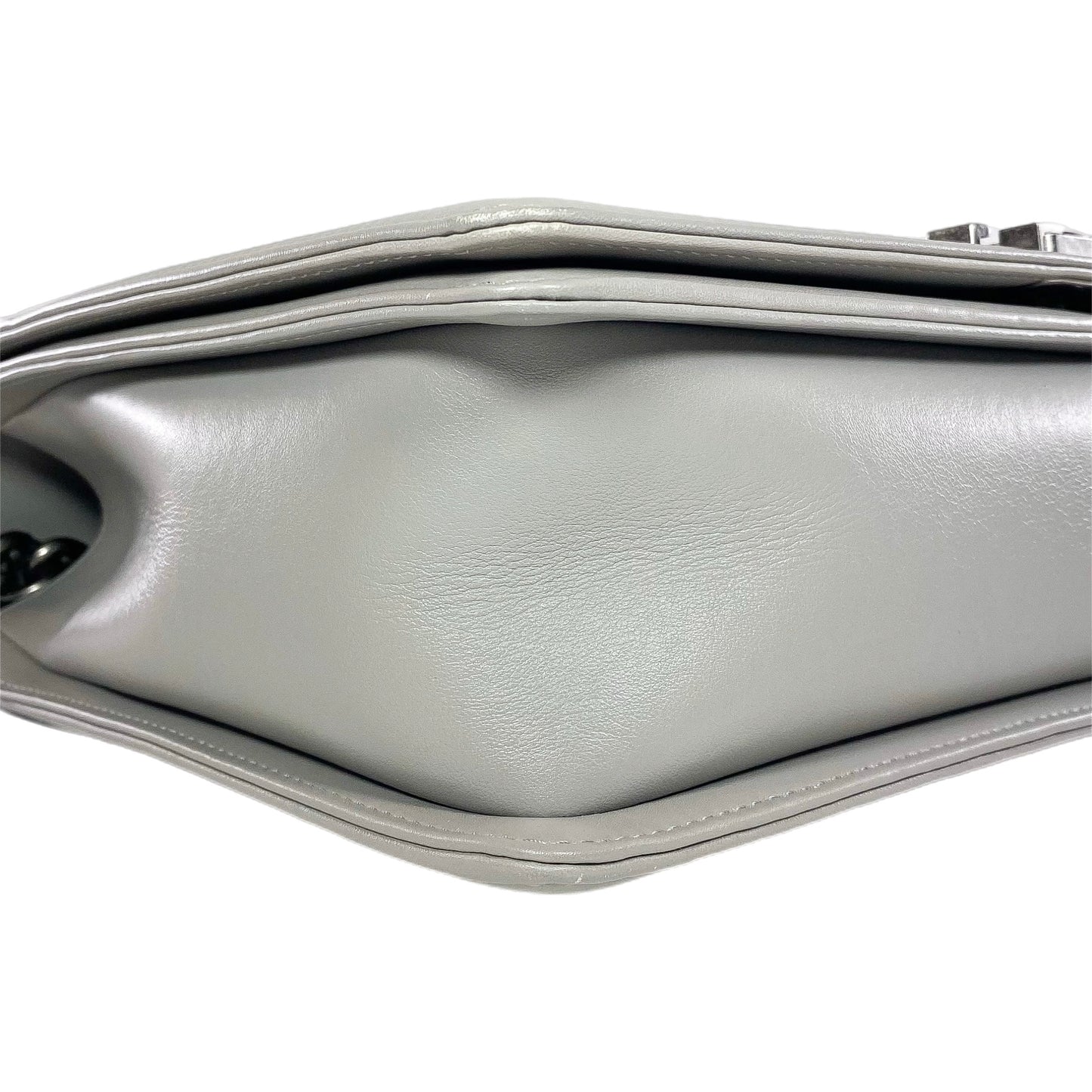 Chanel Gray Beige Ombre Large Boy Flap Bag