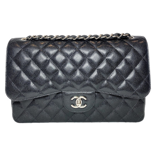 Chanel Black Jumbo Double Flap Bag