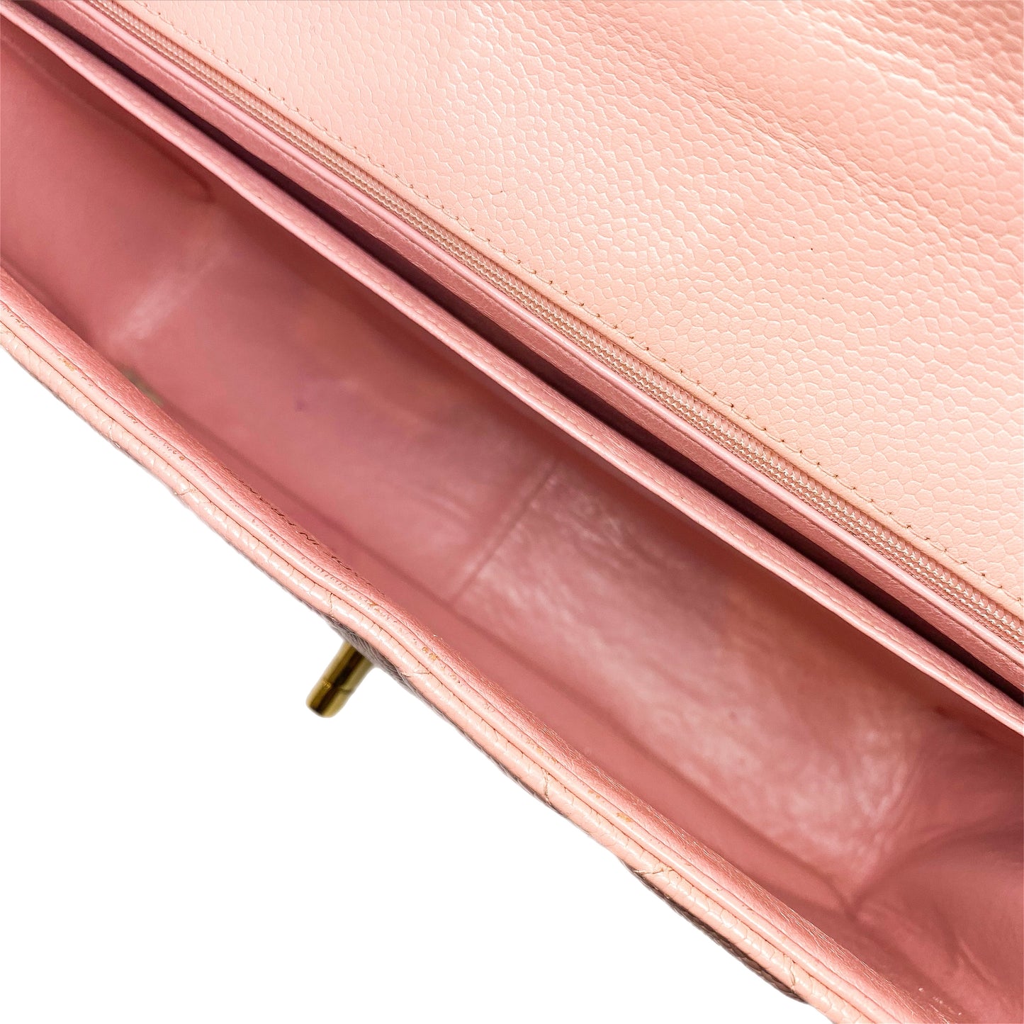 Chanel Pink Vintage Jumbo Flap Bag