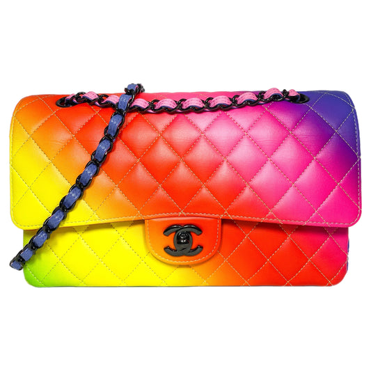 Chanel Rainbow Medium Double Flap Bag