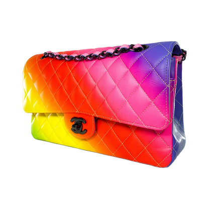 Chanel Rainbow Medium Double Flap Bag