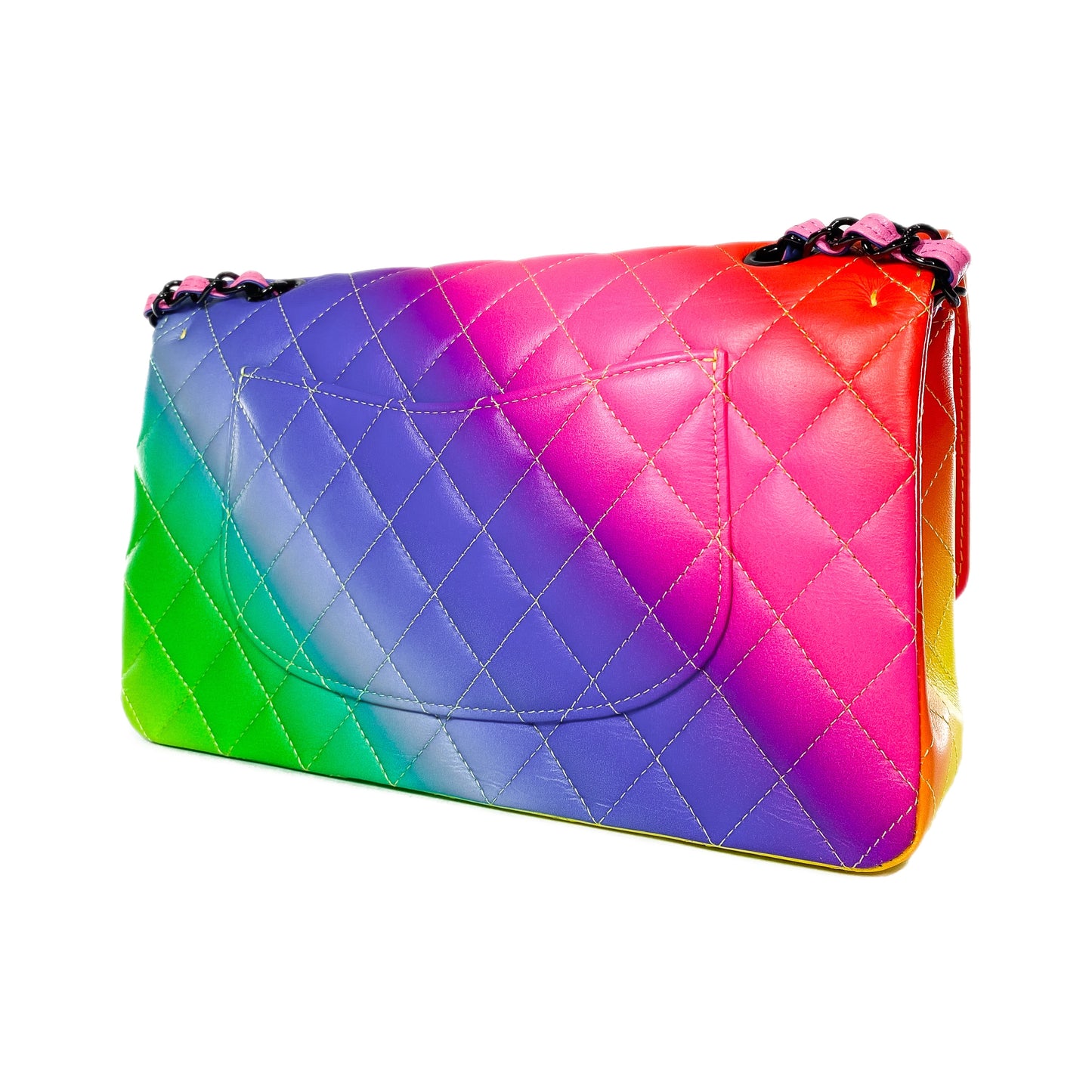 Chanel Rainbow Medium Double Flap Bag