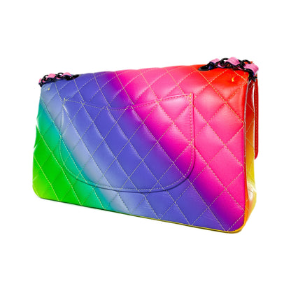 Chanel Rainbow Medium Double Flap Bag