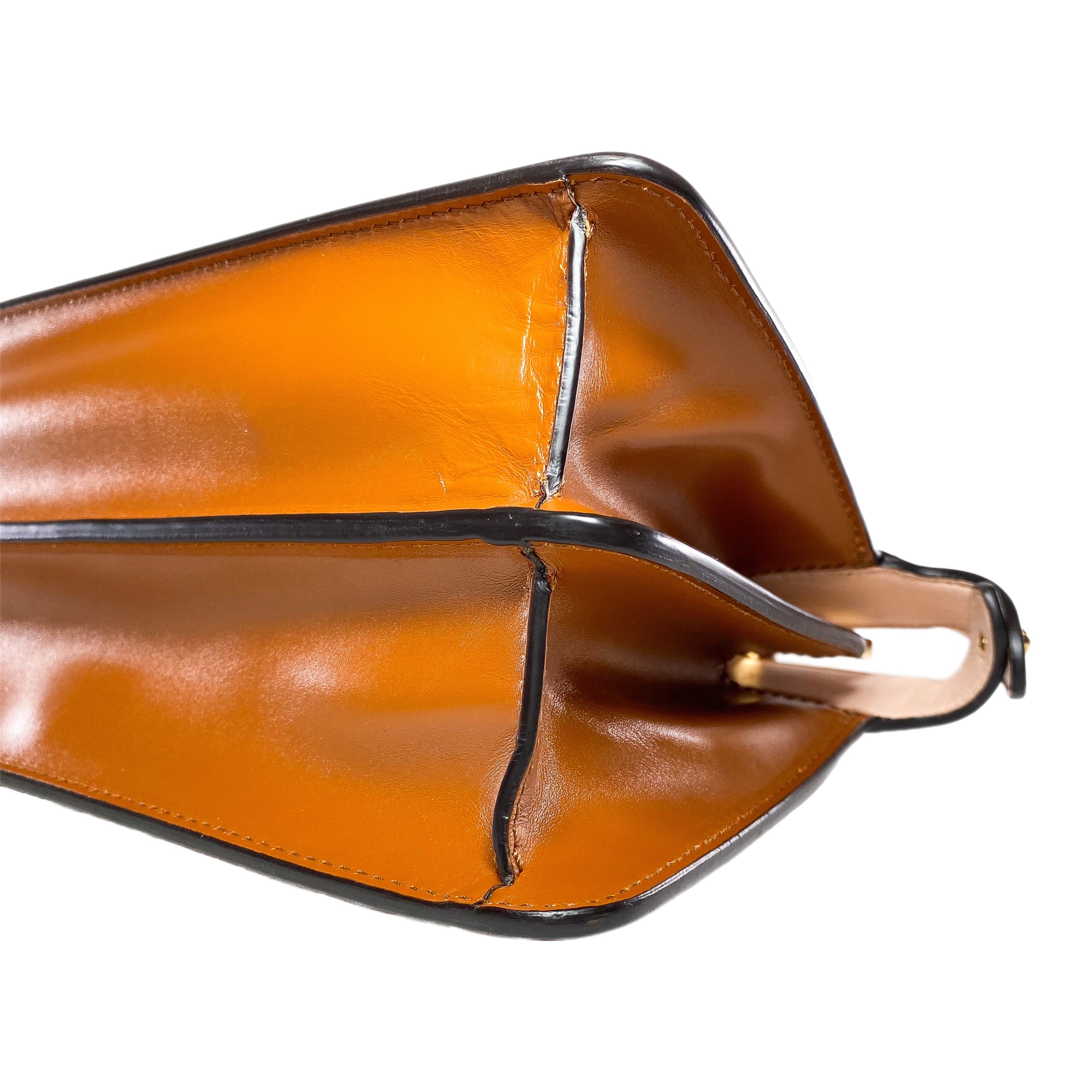 Fendi Camel East West Peekaboo