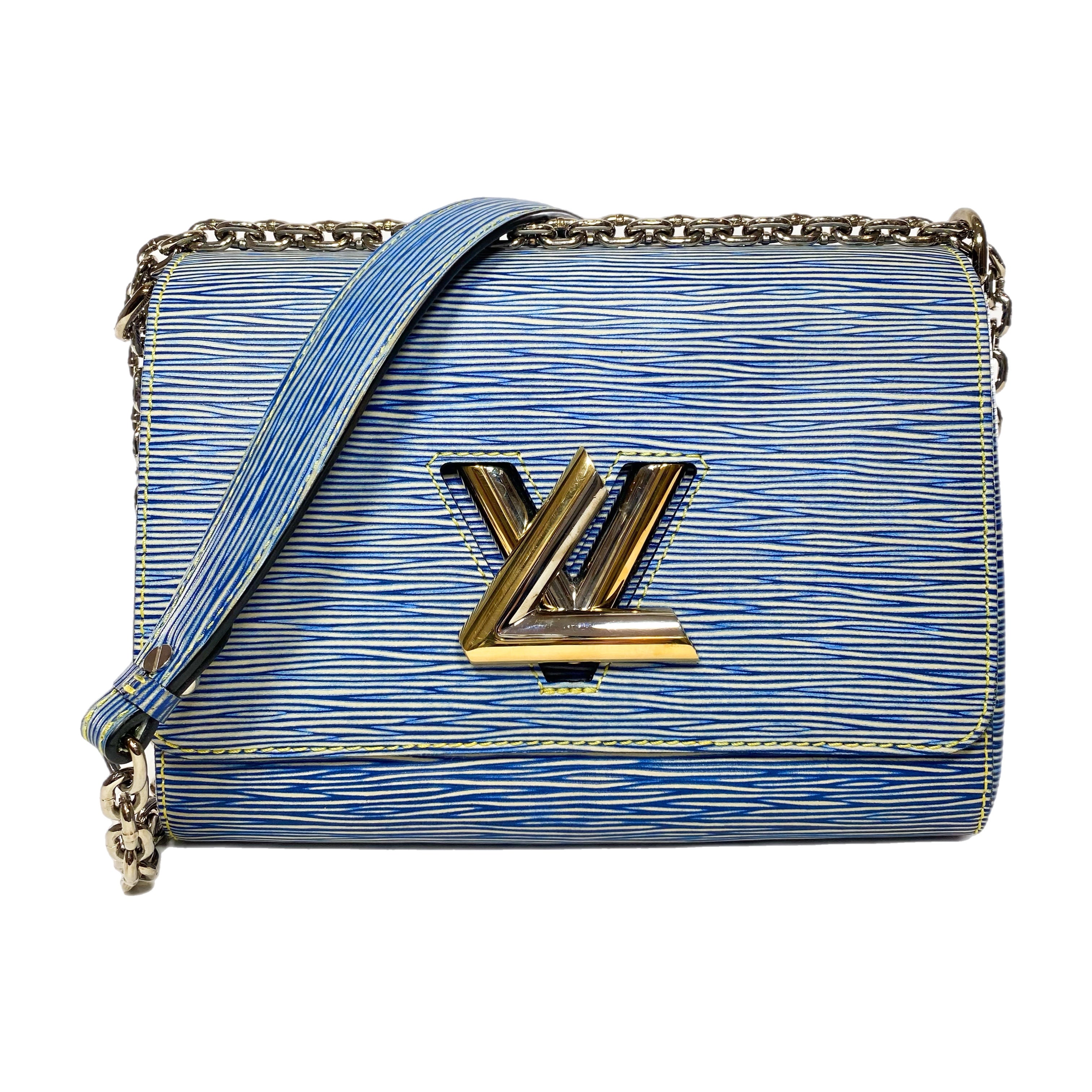 Louis Vuitton Denim Light Epi Twist Shoulder Bag