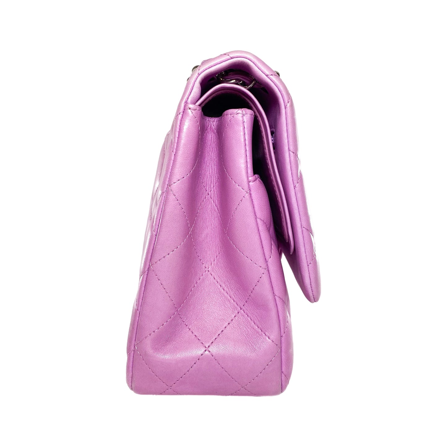 Chanel Lilac Jumbo Double Flap Bag