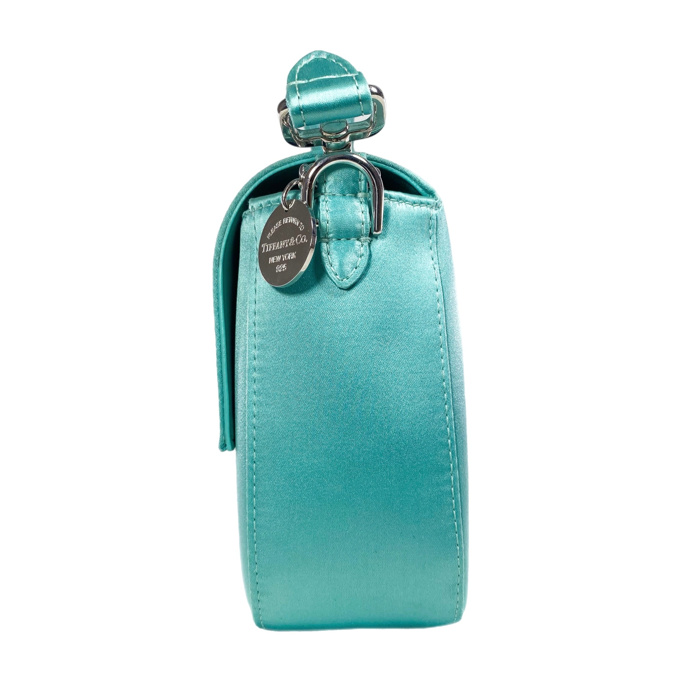 バゲット Tiffany &amp; Co.xFendiバッグTiffany Blue Tiffany x FENDI Nano Baguette in Tiffany Blue Leather with